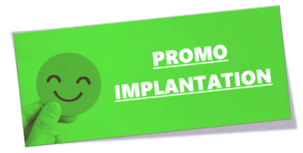 IMPLANTATION + 1 PRÉSENTOIR 53877 OFFERT